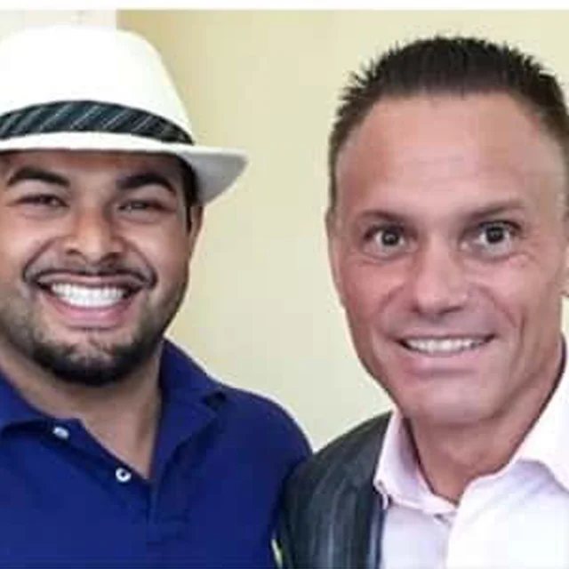 Shaqir Hussyin with Kevin Harrington