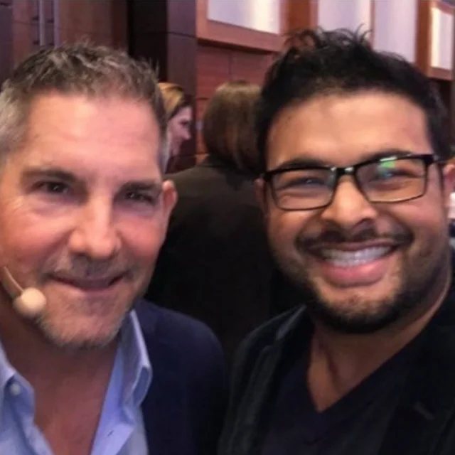 Shaqir Hussyin with Grant Cardone